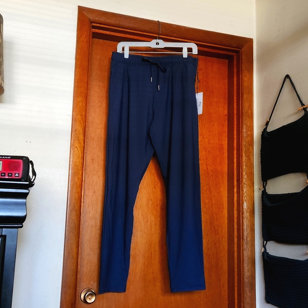 ZYIA Navy, Everywhere Pants, large, NWT